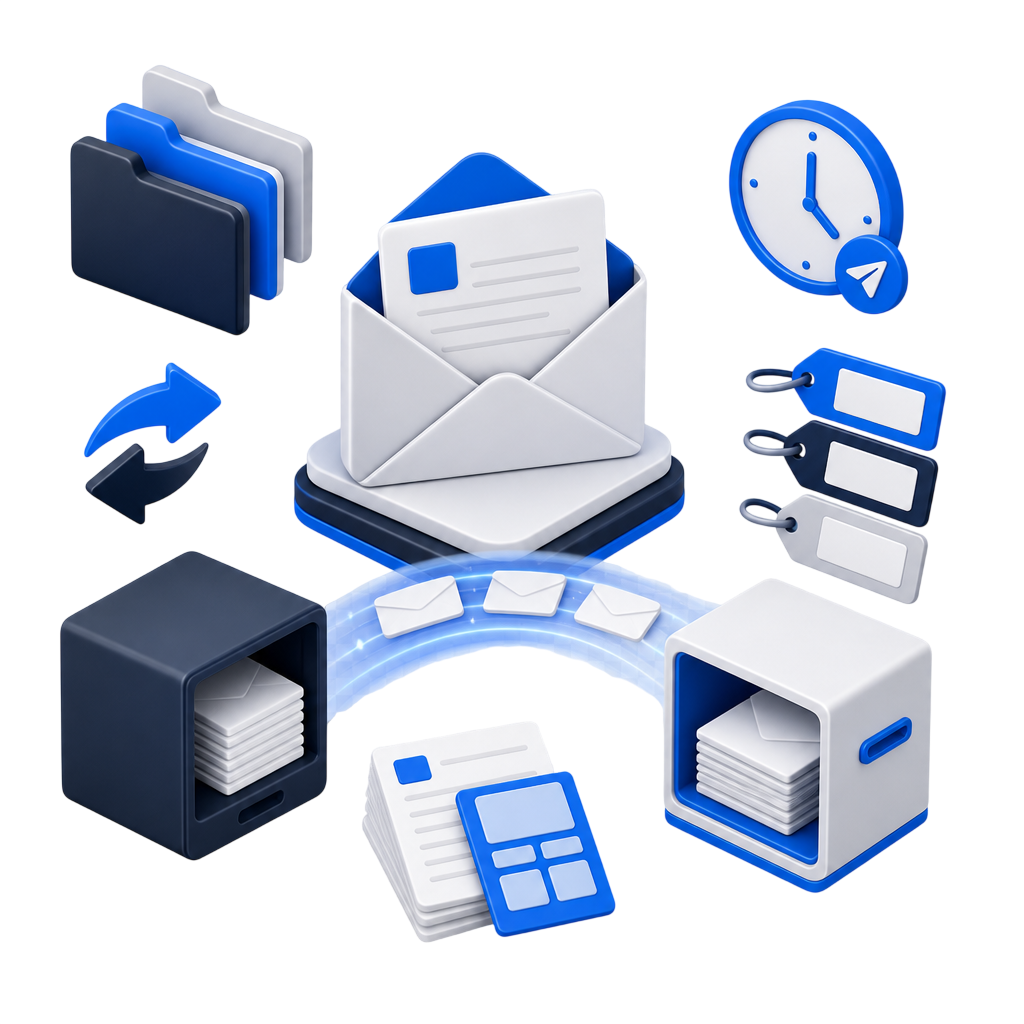 Mail Features illustration