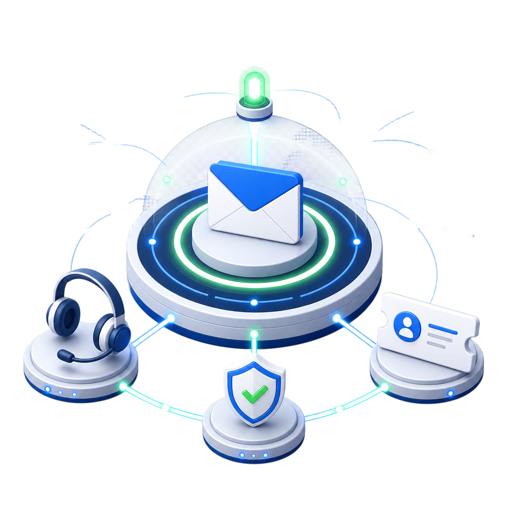 Support & Uptime illustration
